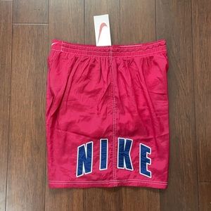 Vintage Nike Men’s Red Swim Shorts Size XXL - NWT